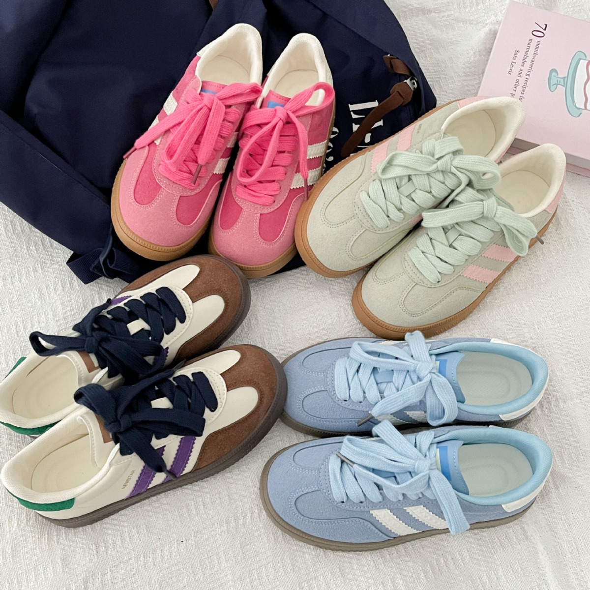 Sewing Net - Vintage-style sneakers for women, new style