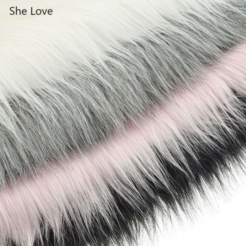 Is Sewing A Textile Craft - Chzimade 40x50cm Faux Fur Fabric Soft