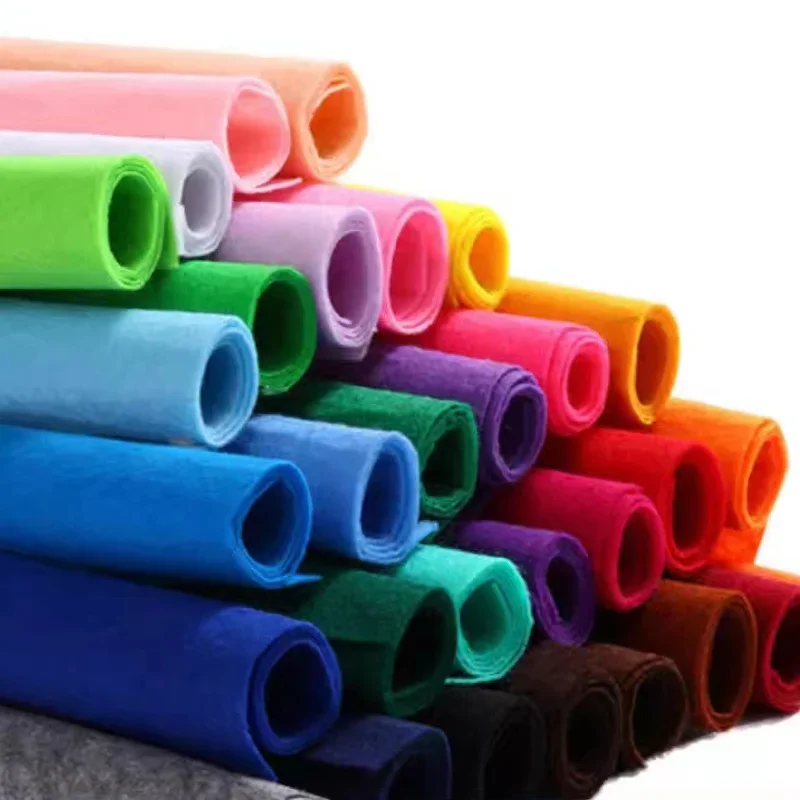 Is Sewing A Textile Craft - Felt Fabric Sheets Assorted Colors Non