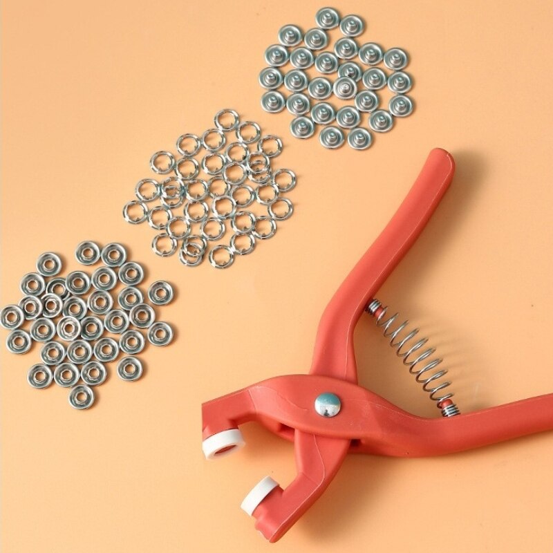Sewing Tas - 50 Sets 9.5MM Five Jaw Buckle
