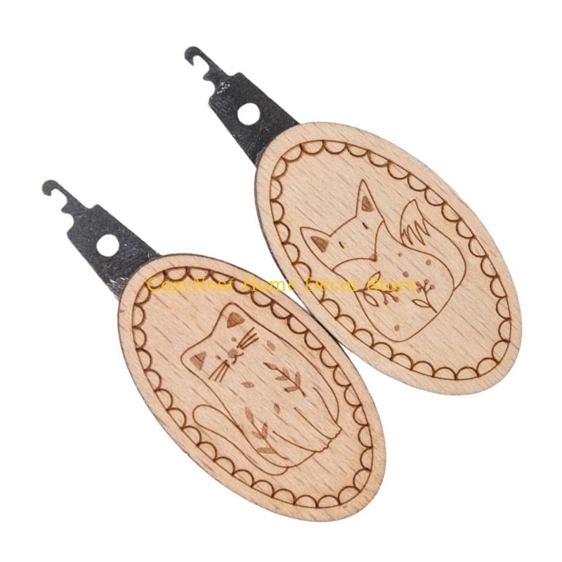 Sewing Tas - 92MF 2 Pcs Needle Threading Tool