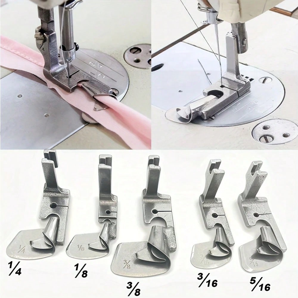 Sewing Machine Fabric - 1PCS Industrial Sewing Machine Curved Hemming