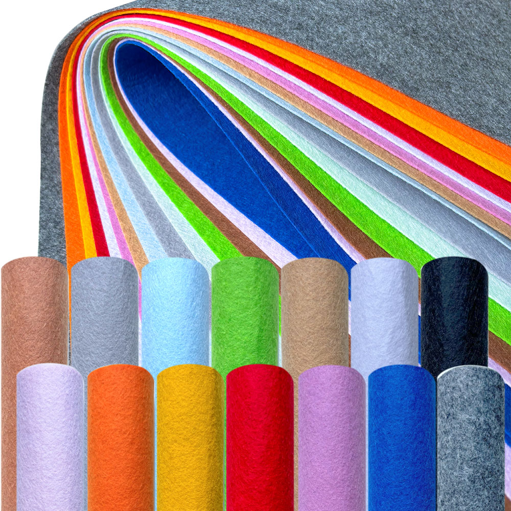 Is Sewing A Textile Craft - Felt Fabric Assorted Colors Non Woven
