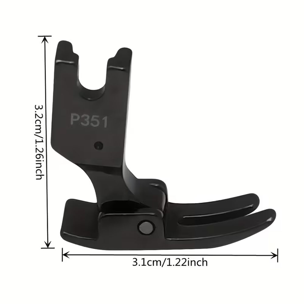 P351 All Steel Presser Foot Bl - Sewing Machine Fabric 评论和价格