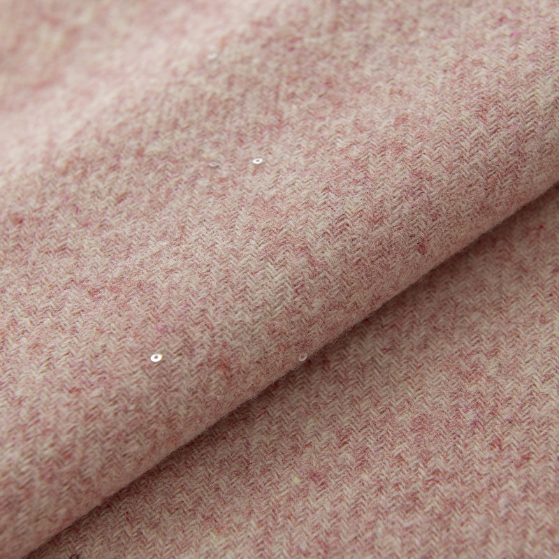 Starry Sky Sequins Wool Blend  - Sewing Tweed 评论和价格