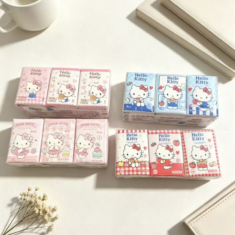 Hello Kitty Printed Handkerchi - Pattern Tissue Paper 评论和价格
