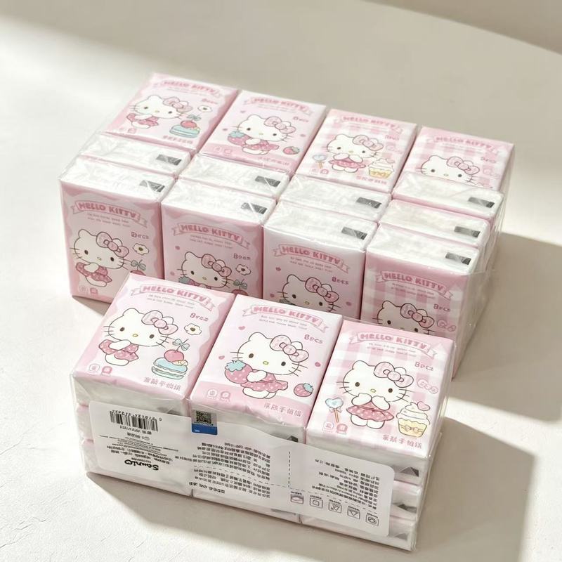 Hello Kitty Printed Handkerchi - Pattern Tissue Paper 评论和价格