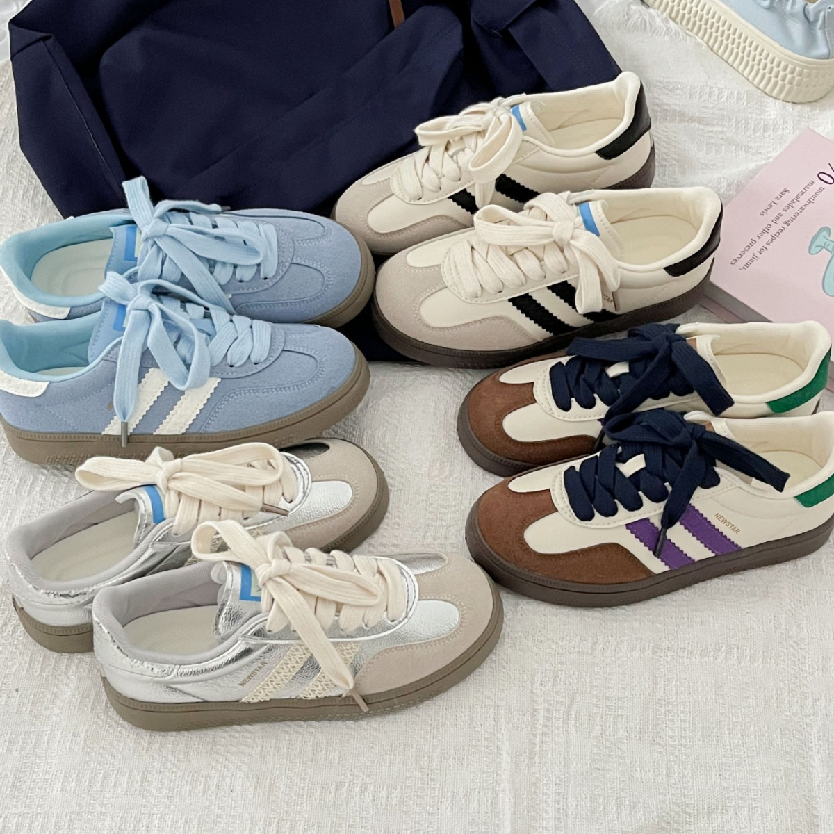 Vintage-style sneakers for wom - Sewing Net 评论和价格