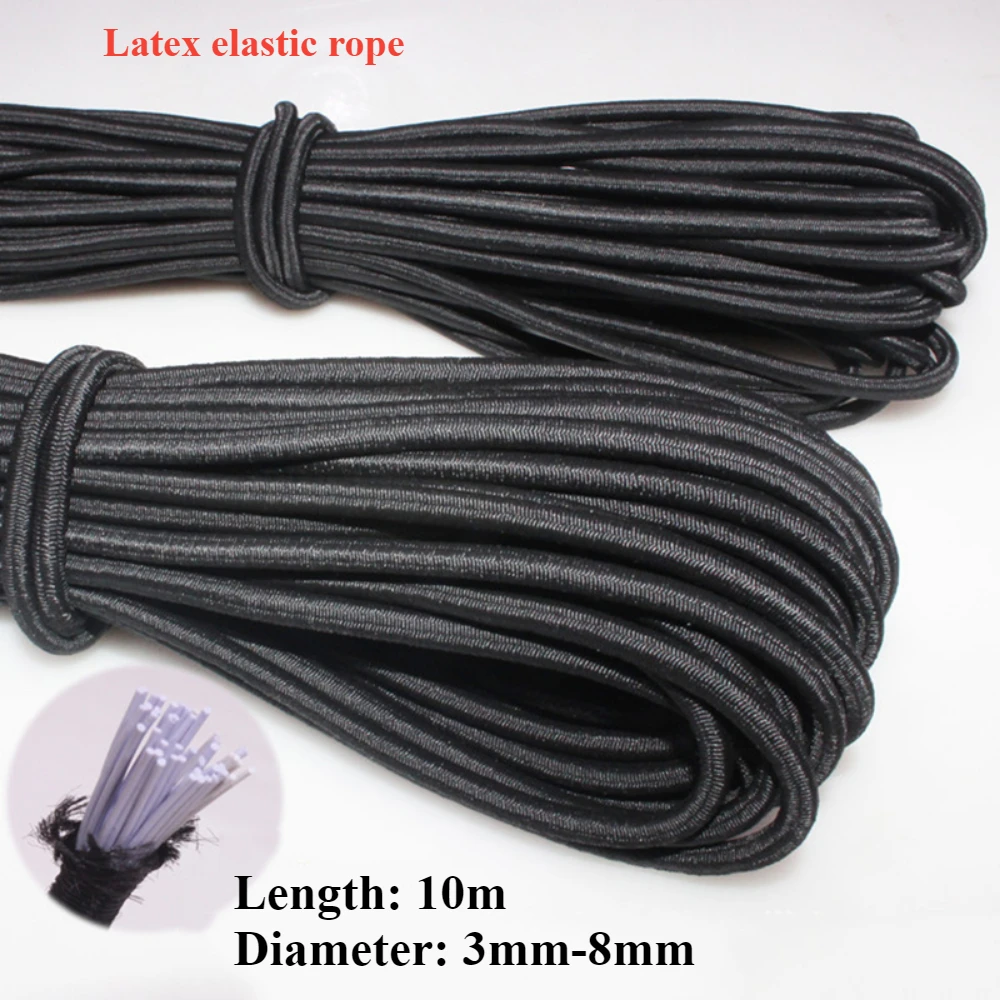 3/4/5/6/8MM Black Strong Elast - Sewing Tas 评论和价格