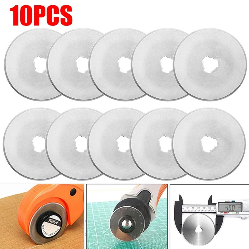 10pcs Rotary Cutter Blades Cir - Rotary Cutter Fabric 评论和价格