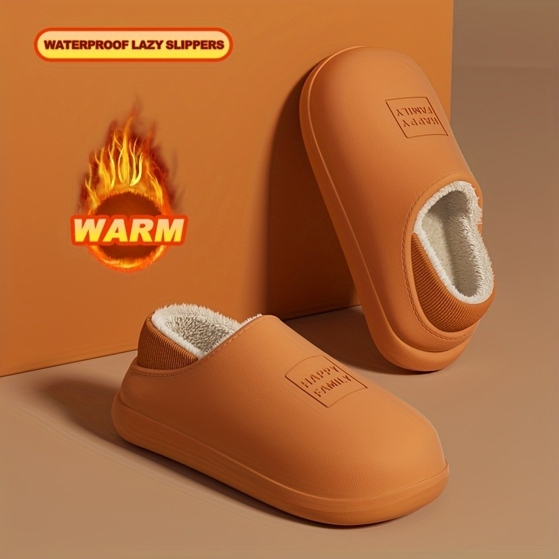 Winter EVA Warm Slippers Men W - Sewing House 评论和价格