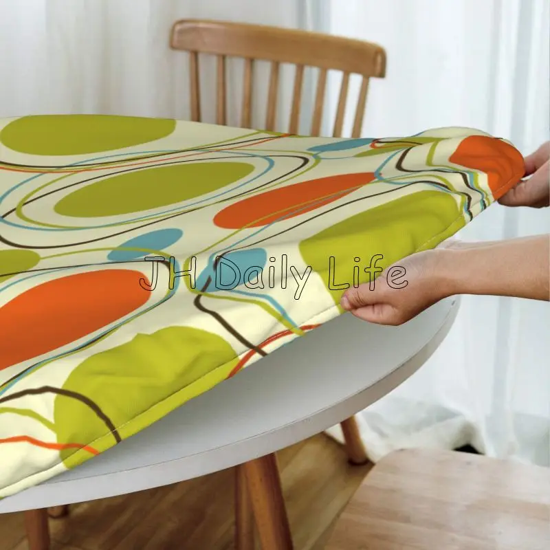 1950s Retro Yellow Abstract Mi - Century Textile & Sewing Supply 评论和价格