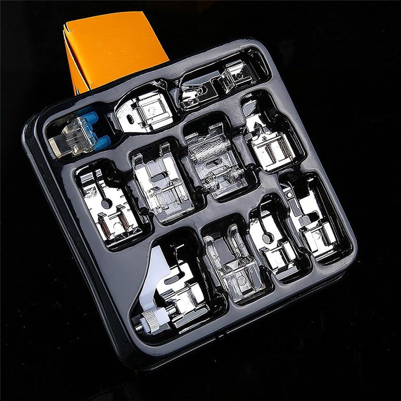 YLS-11Pcs Presser Foot Set, Zi - Sewing Zigzag 评论和价格
