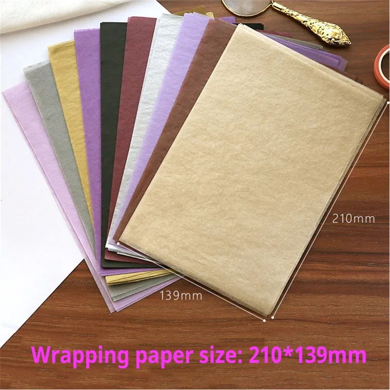 210*140mm A5 100sheets/bag Col - Pattern Tissue Paper 评论和价格