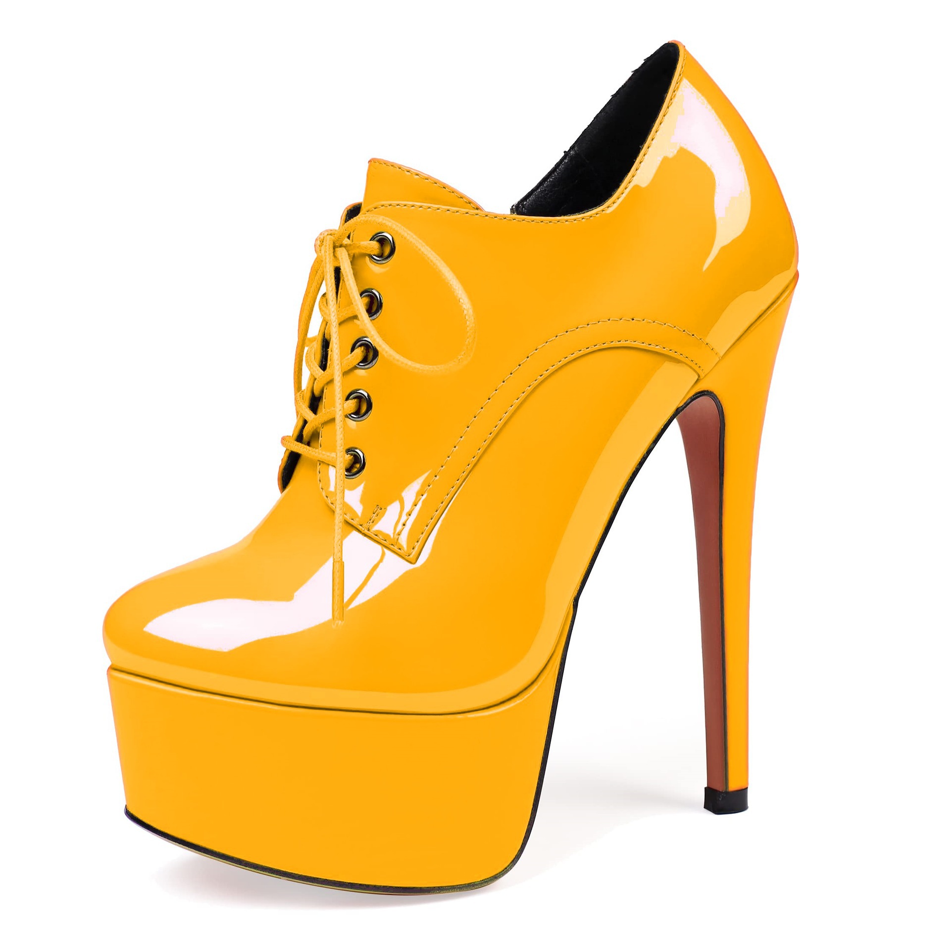 2025 Women's High Heel Platfor - Sewing Front Zipper 评论和价格