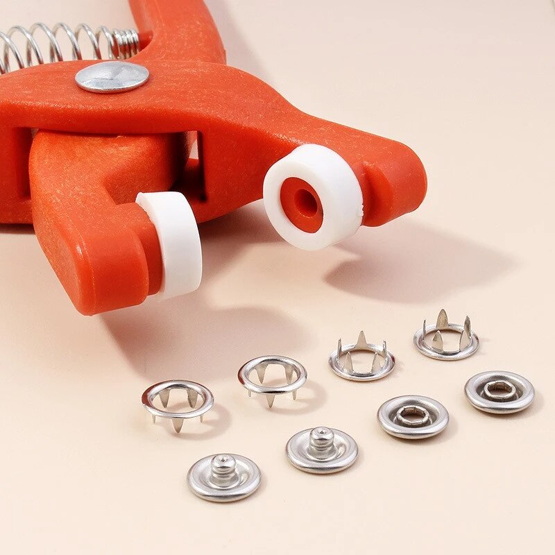 50 Sets 9.5MM Five Jaw Buckle  - Sewing Tas 评论和价格