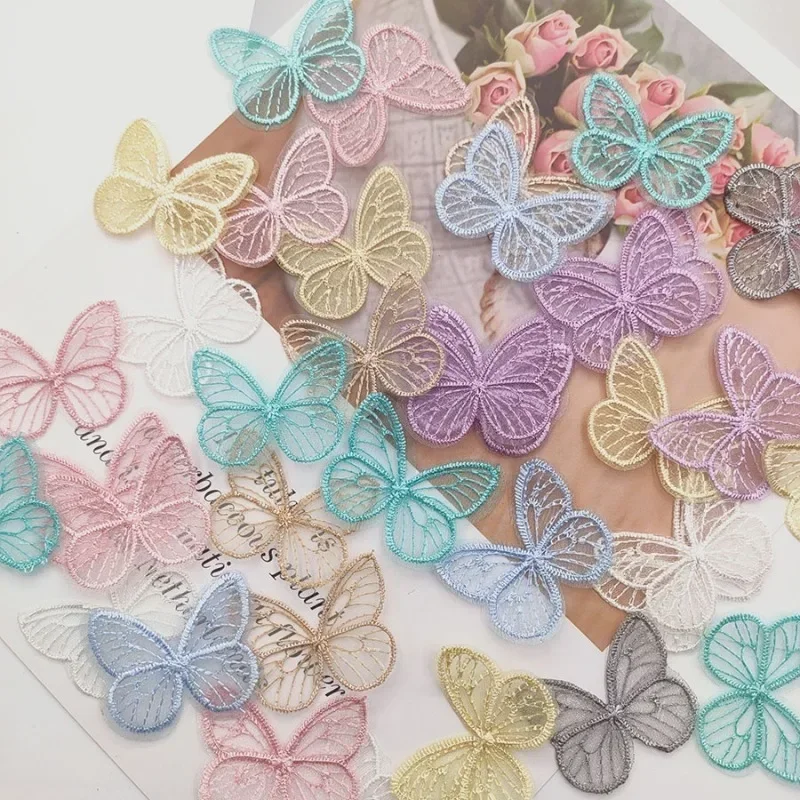 20Pcs/lot 4.5*3.5cm Embroidere - Sewing Tas 评论和价格