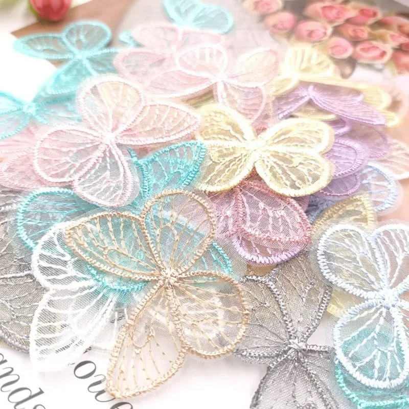 20Pcs/lot 4.5*3.5cm Embroidere - Sewing Tas 评论和价格