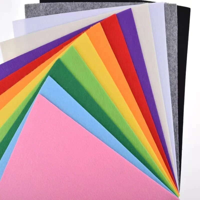 40Pcs Soft Felt Fabric Sheet A - Is Sewing A Textile Craft 评论和价格