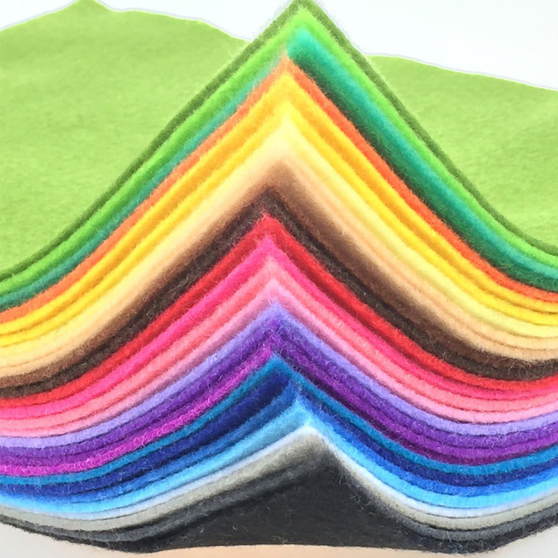 40Pcs Soft Felt Fabric Sheet A - Is Sewing A Textile Craft 评论和价格