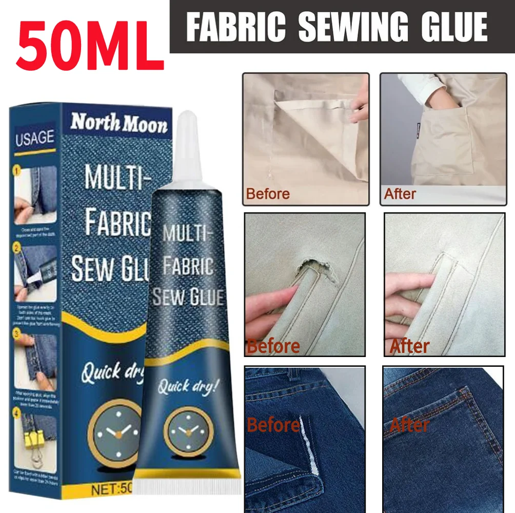 50ml Fabric Glue Quick Dry Fab - Sewing Technology 评论和价格