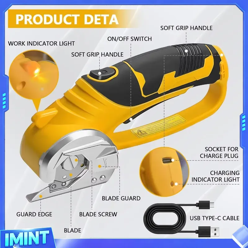 2000mAh Cordless Electric Scis - Rotary Cutter Fabric 评论和价格