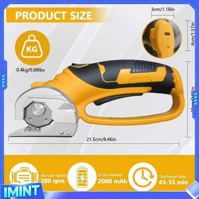 2000mAh Cordless Electric Scis - Rotary Cutter Fabric 评论和价格