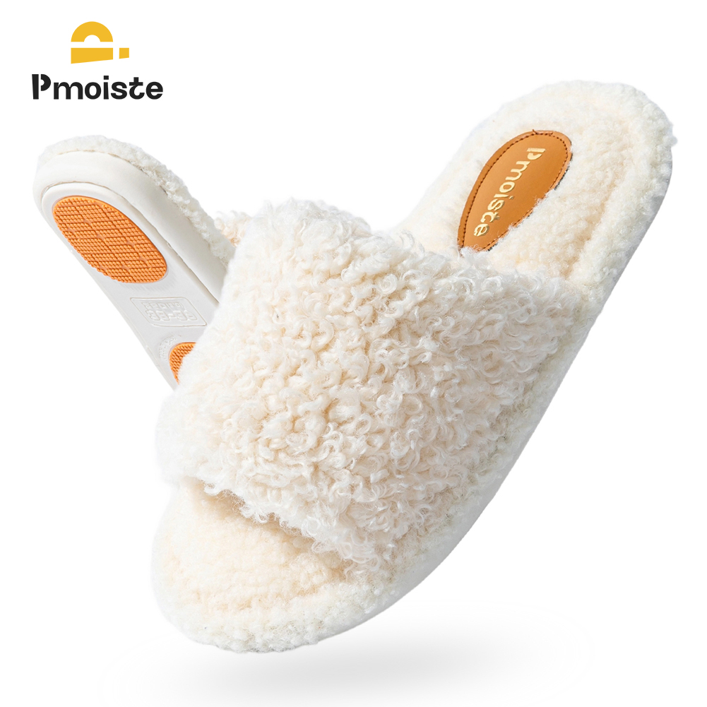 Pmoiste Fuzzy House Slippers W - Sewing House 评论和价格