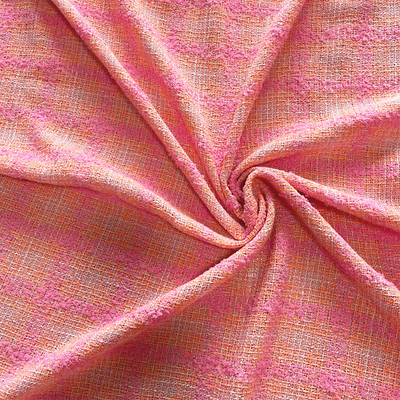 Pink and Orange Lattice With R - Sewing Tweed 评论和价格