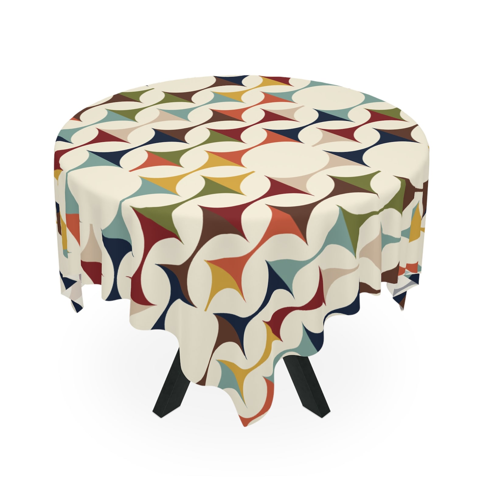 Mid Century Modern Retro Geome - Century Textile & Sewing Supply 评论和价格