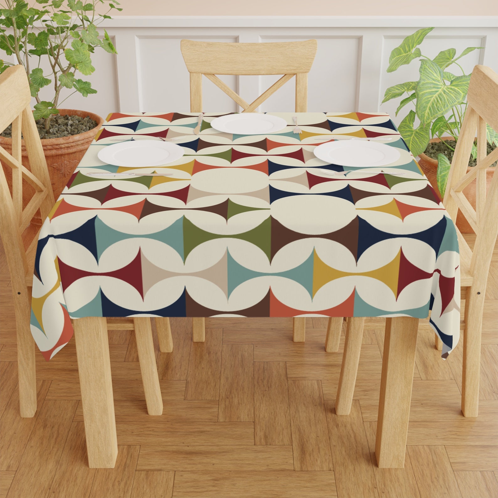 Mid Century Modern Retro Geome - Century Textile & Sewing Supply 评论和价格