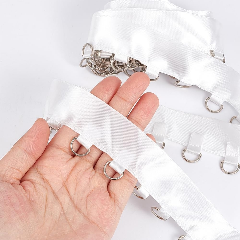 4 Yards White Grommet Trim wit - Sewing Garments 评论和价格