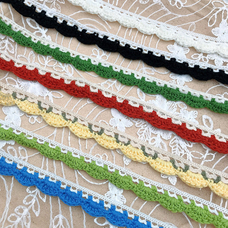 3yard Colorful Cotton Lace Gar - Sewing Technology 评论和价格
