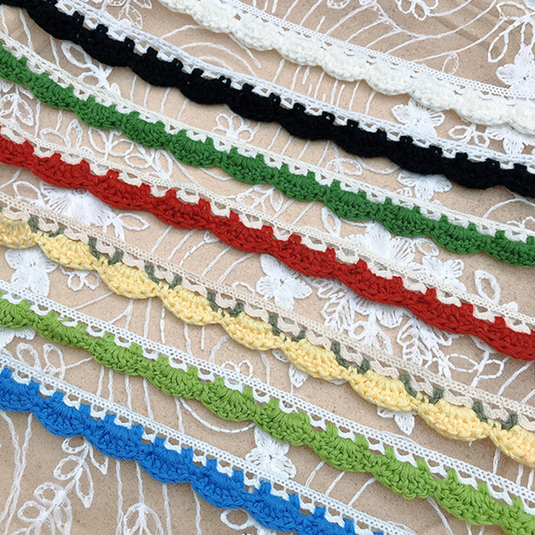 3yard Colorful Cotton Lace Gar - Sewing Technology 评论和价格