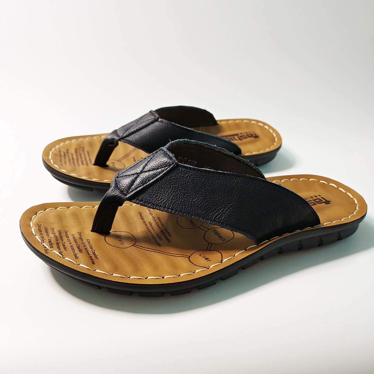 Summer Shoes Men Slippers Genu - Sewing Net 评论和价格