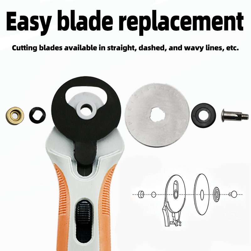 45mm Rotary Cutter, Fabric Cut - Rotary Cutter Fabric 评论和价格
