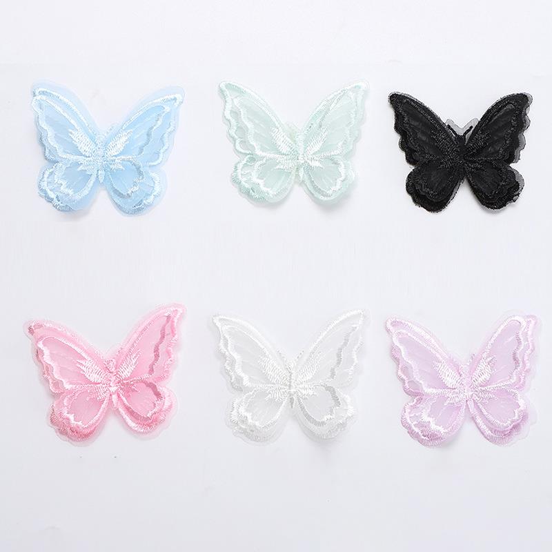 10pcs Butterfly Patches 3D Lac - Sewing Tas 评论和价格