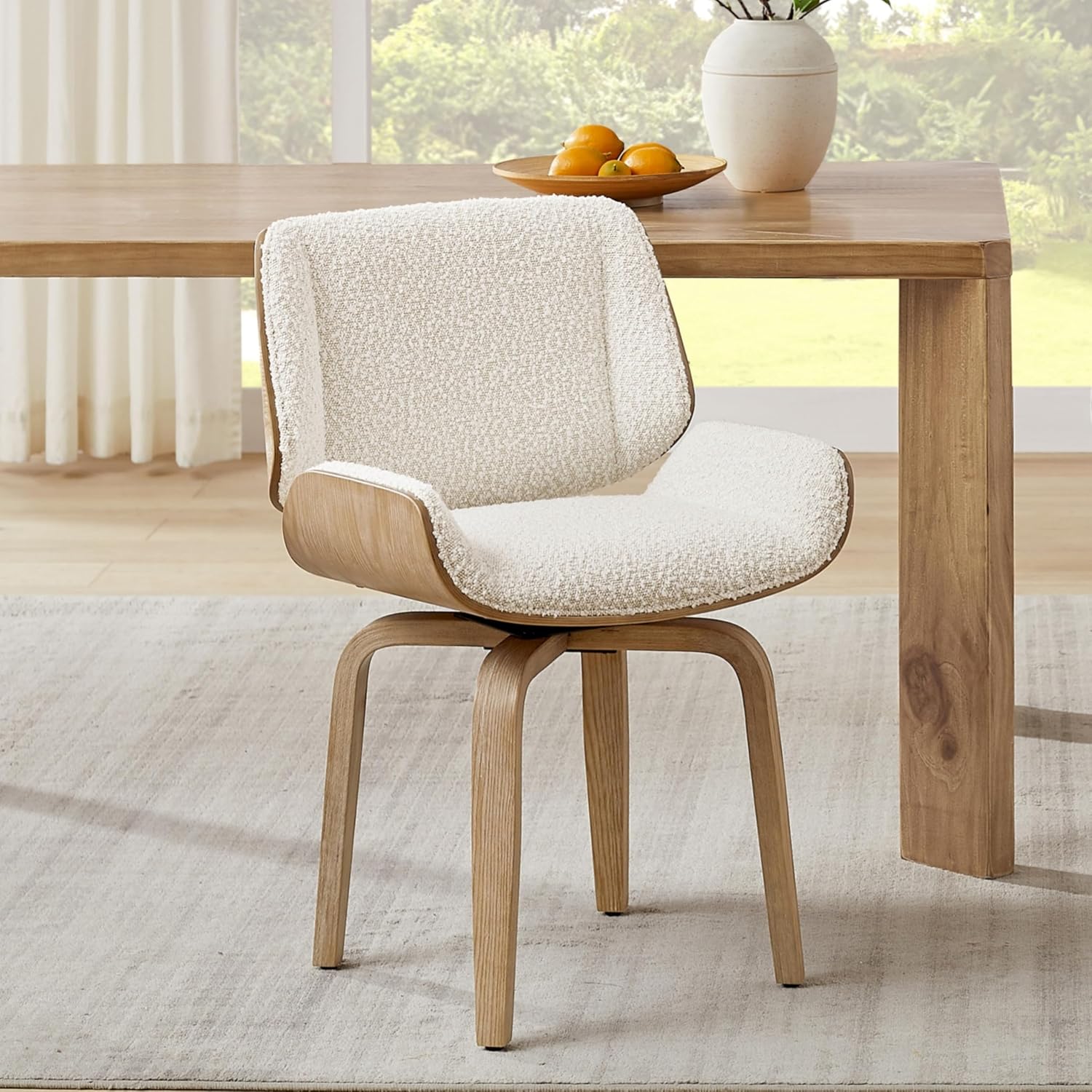 Swivel Dining Chair, Fabric Up - Century Textile & Sewing Supply 评论和价格