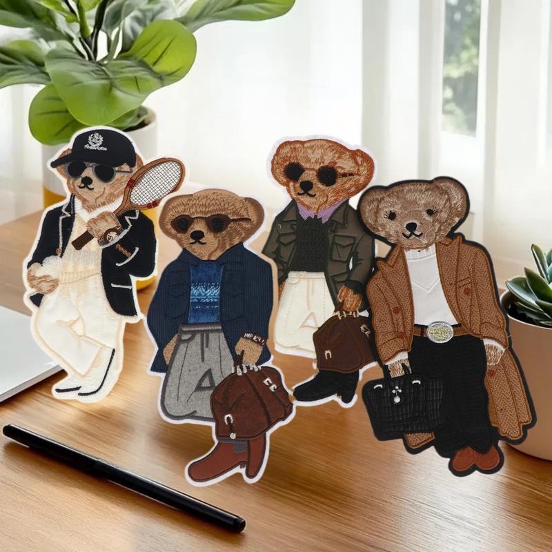 Large Bear Clothing Patch Hand - Is Sewing A Textile Craft 评论和价格