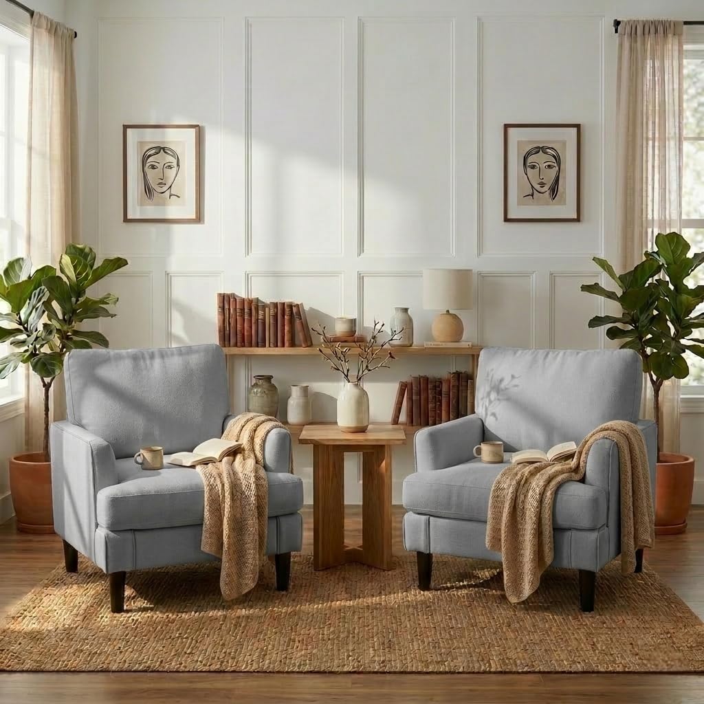 #Accent Chair Set Of  Mid-Cent - Century Textile & Sewing Supply 评论和价格