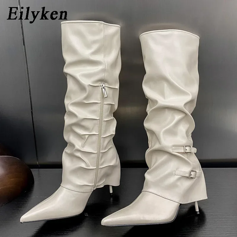 Eilyken Fashion Pleated Buckle - Sewing Zipper 评论和价格