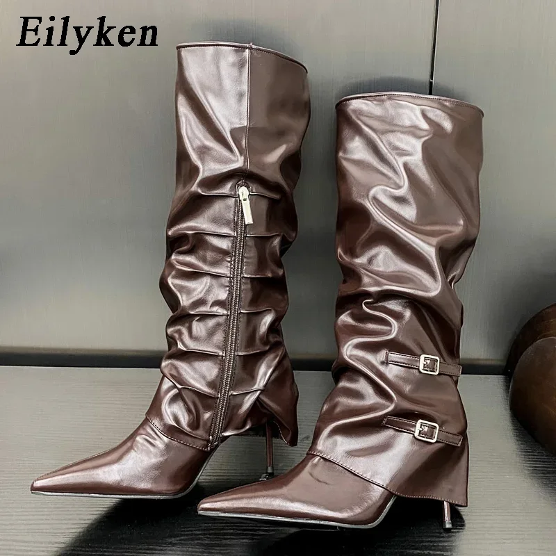 Eilyken Fashion Pleated Buckle - Sewing Zipper 评论和价格