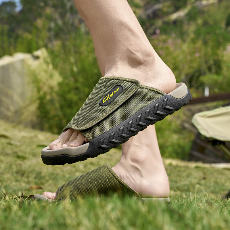 New Men Sports Slippers Outdoo - Sewing Net 评论和价格