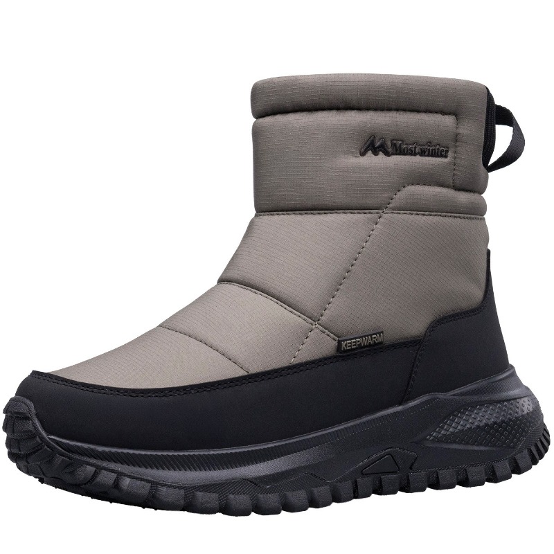Men's Boots Warm Snow Boots Wa - Sewing Zipper 评论和价格