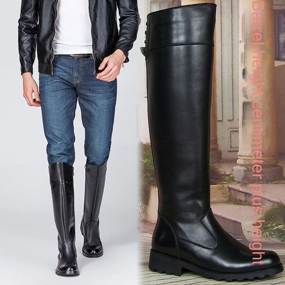 Fashion Men's Genuine Leather  - Sewing Zipper 评论和价格