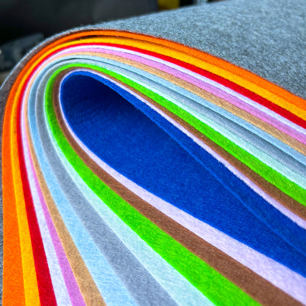 Hard Felt Fabric Sheet DIY Cra - Is Sewing A Textile Craft 评论和价格