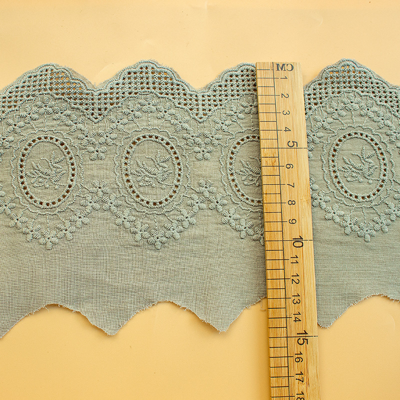 2Yards Colorful  Cotton Embroi - Sewing Net 评论和价格