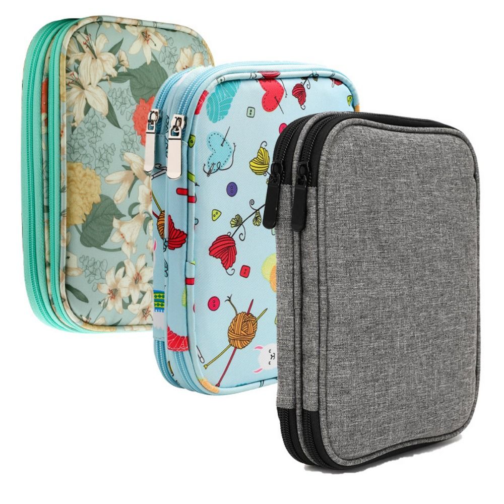 Knitting Needle Case, Portable - Sewing Tas 评论和价格