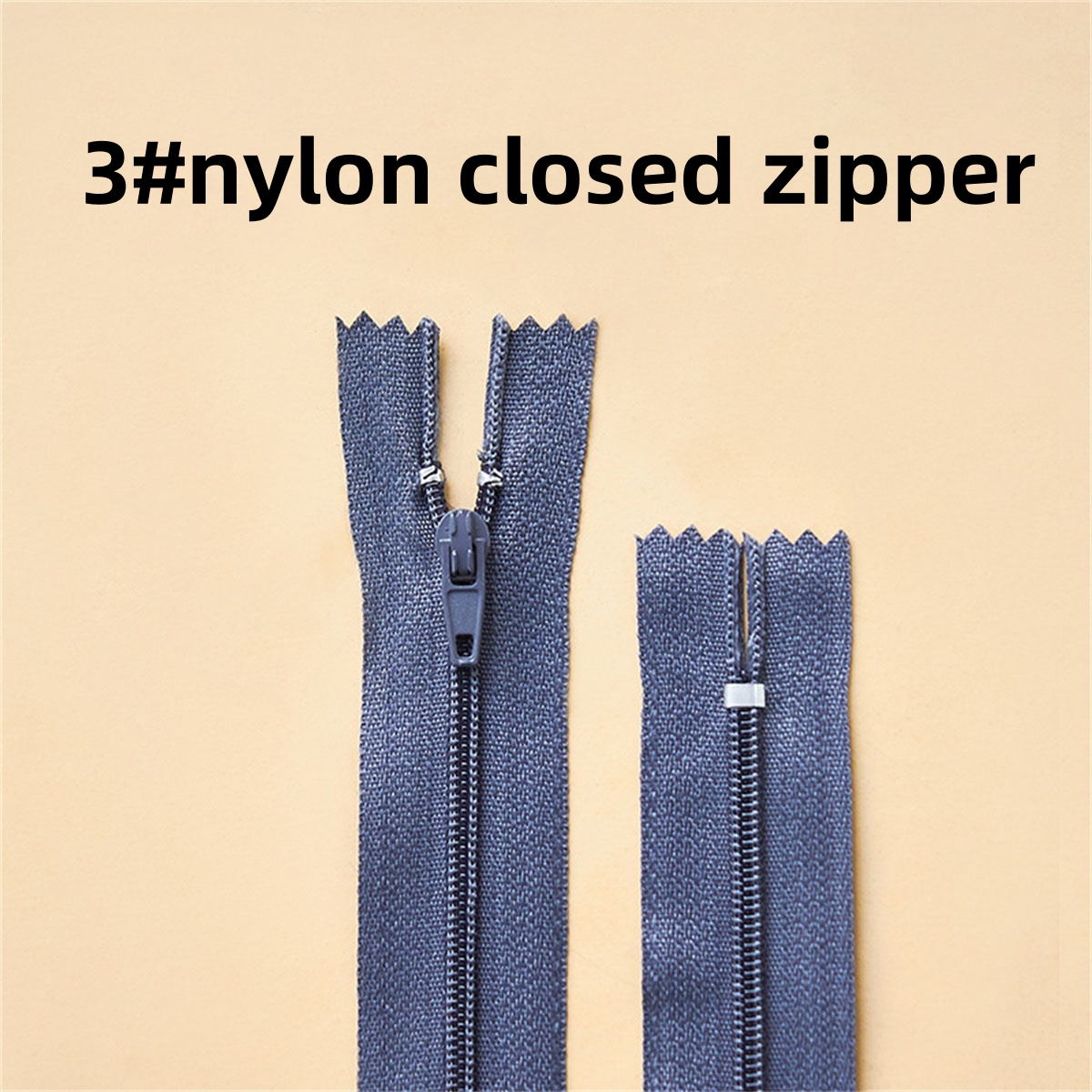 10pcs #3 Nylon Closed-End Zipp - Sewing Front Zipper 评论和价格