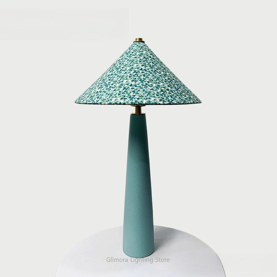 Teal Umbrella Shape Table Lamp - Century Textile & Sewing Supply 评论和价格